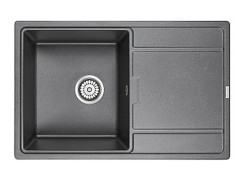 Кухонная мойка Paulmark FLUGEN 50-780 PM217850-DG 78х50 цвет графит